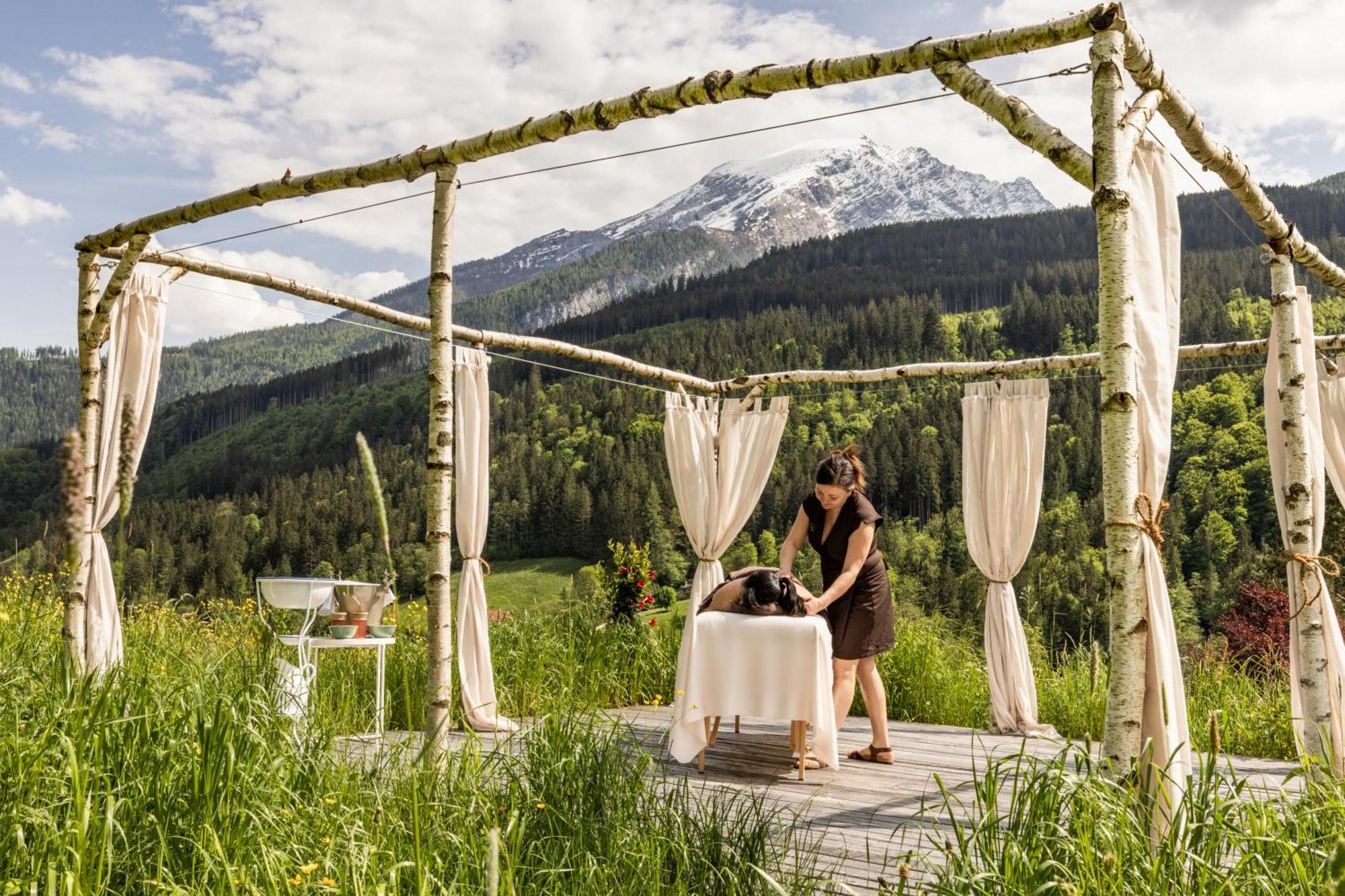 Berghotel Rehlegg Ramsau bei Berchtesgaden Buitenkant foto