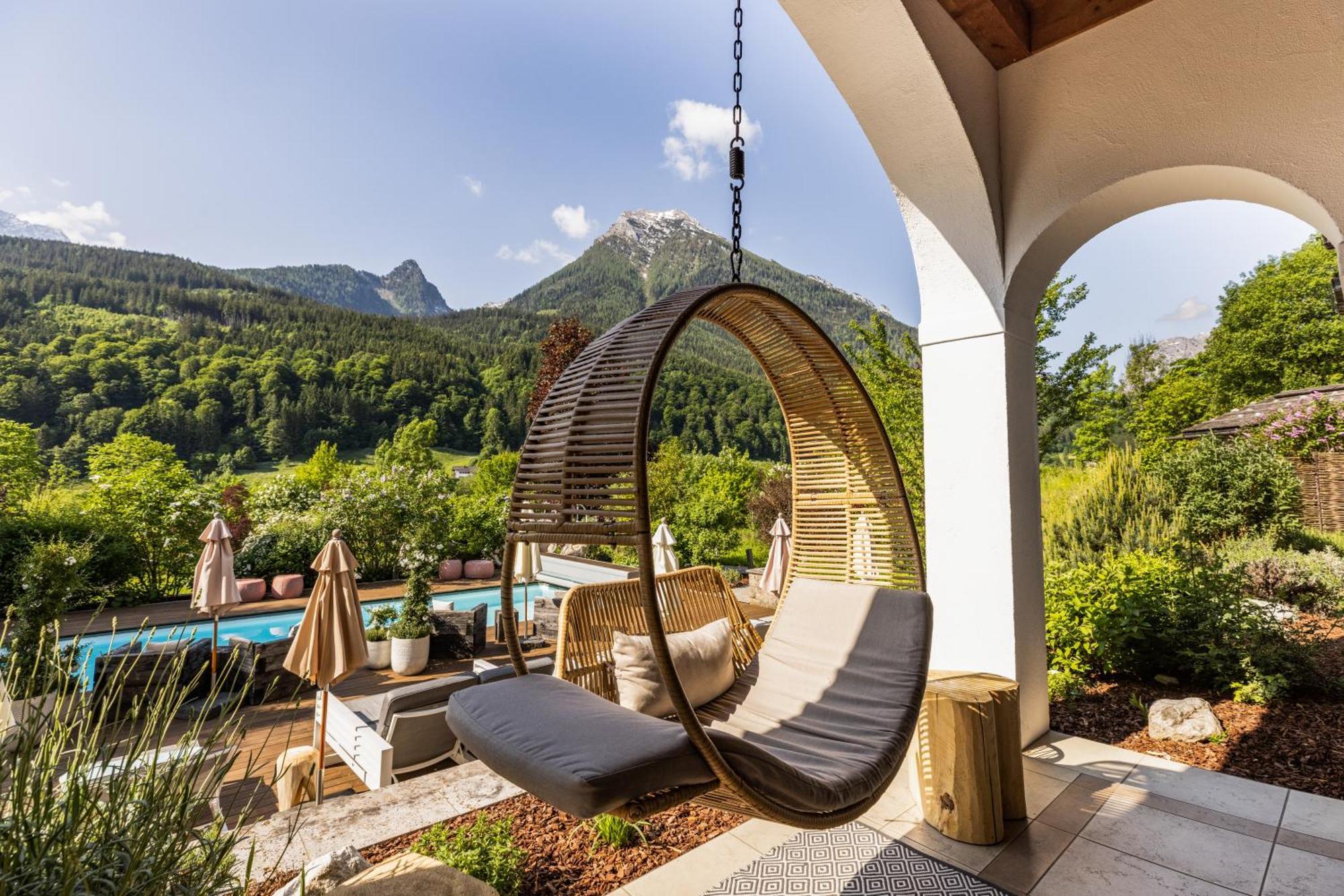Berghotel Rehlegg Ramsau bei Berchtesgaden Buitenkant foto