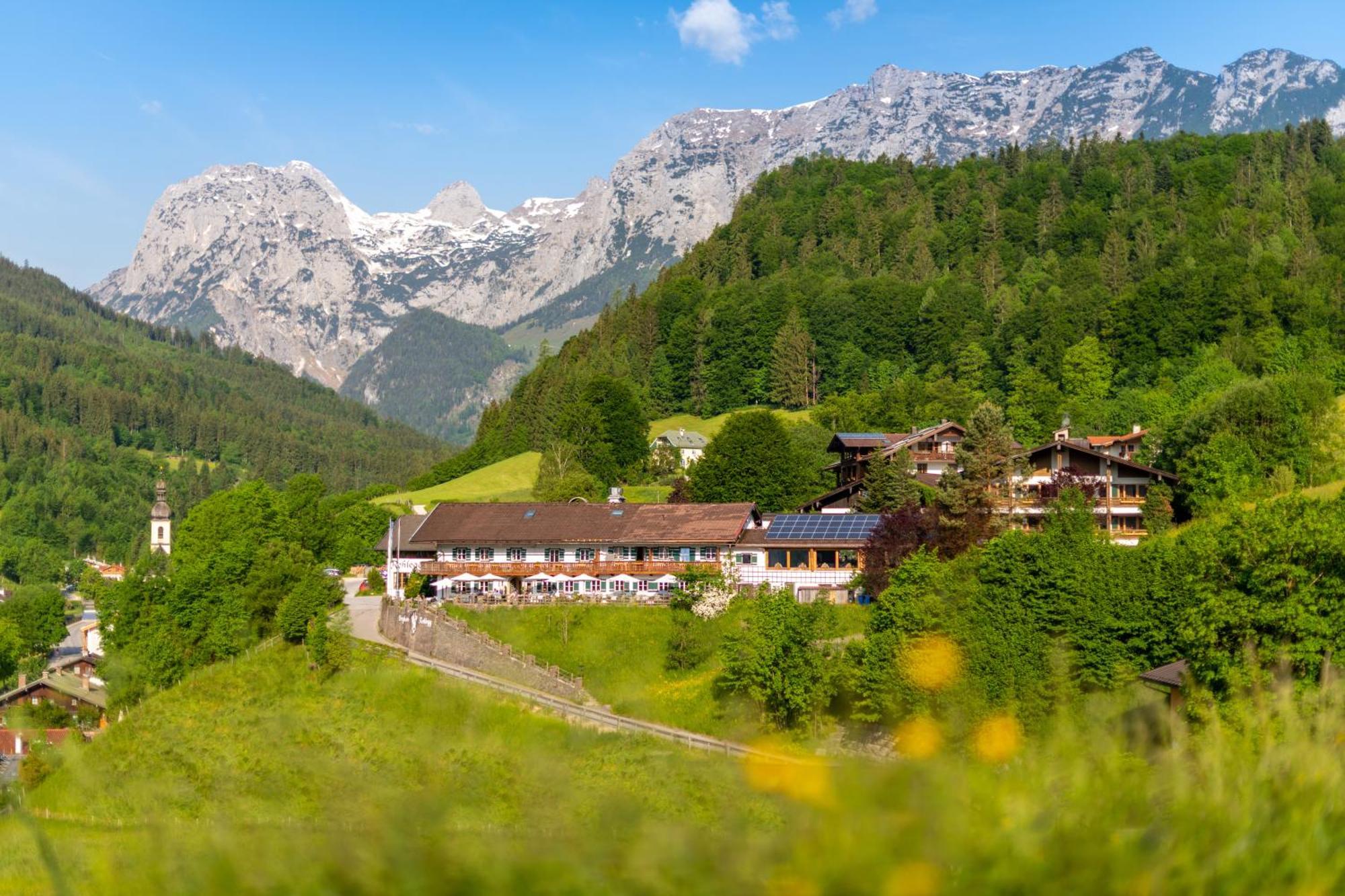 Berghotel Rehlegg Ramsau bei Berchtesgaden Buitenkant foto