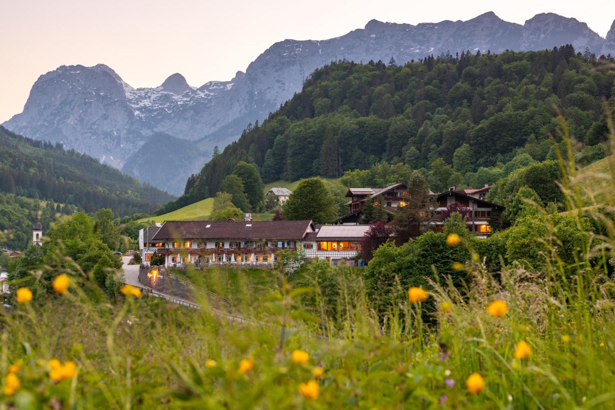 Berghotel Rehlegg Ramsau bei Berchtesgaden Buitenkant foto