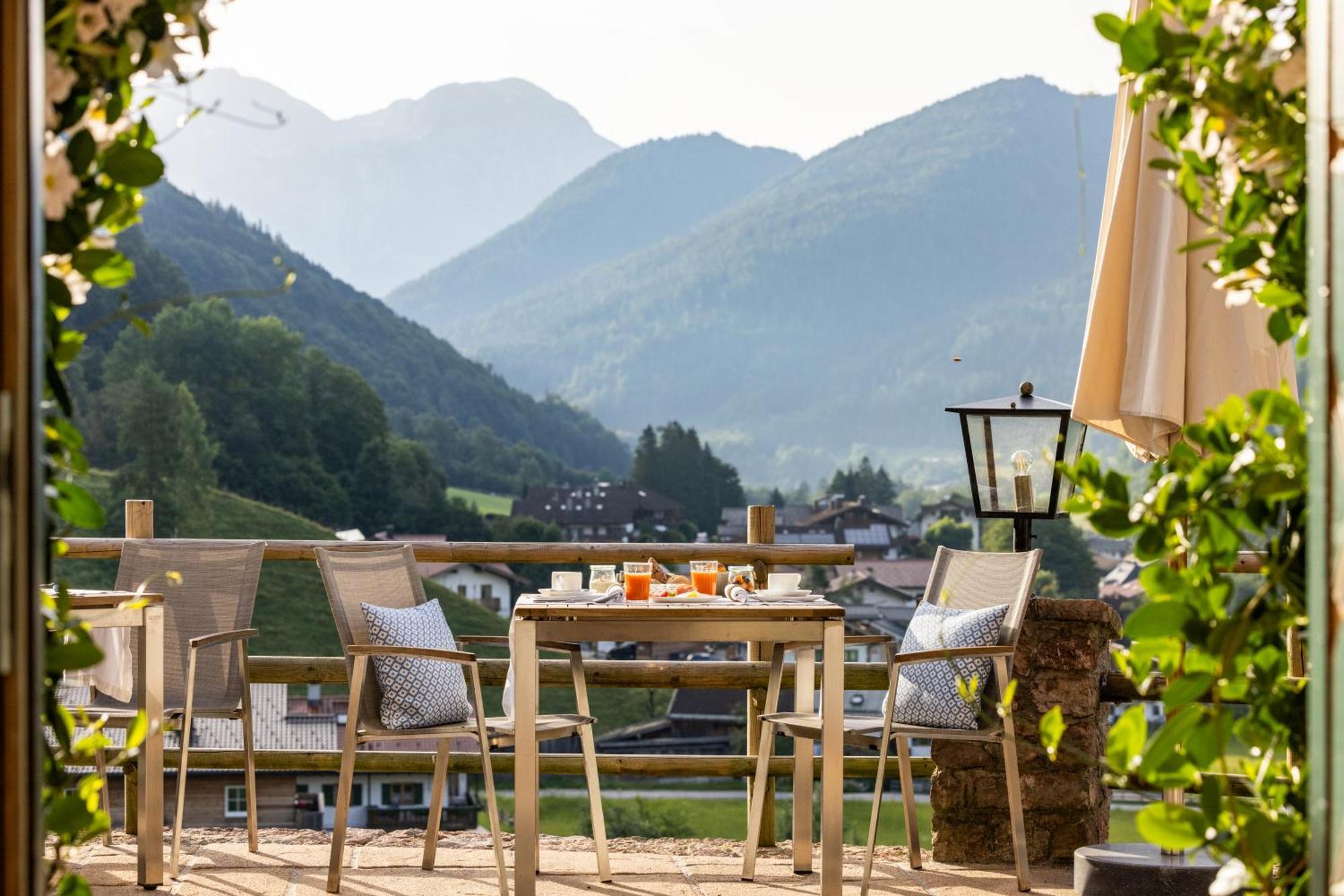 Berghotel Rehlegg Ramsau bei Berchtesgaden Buitenkant foto