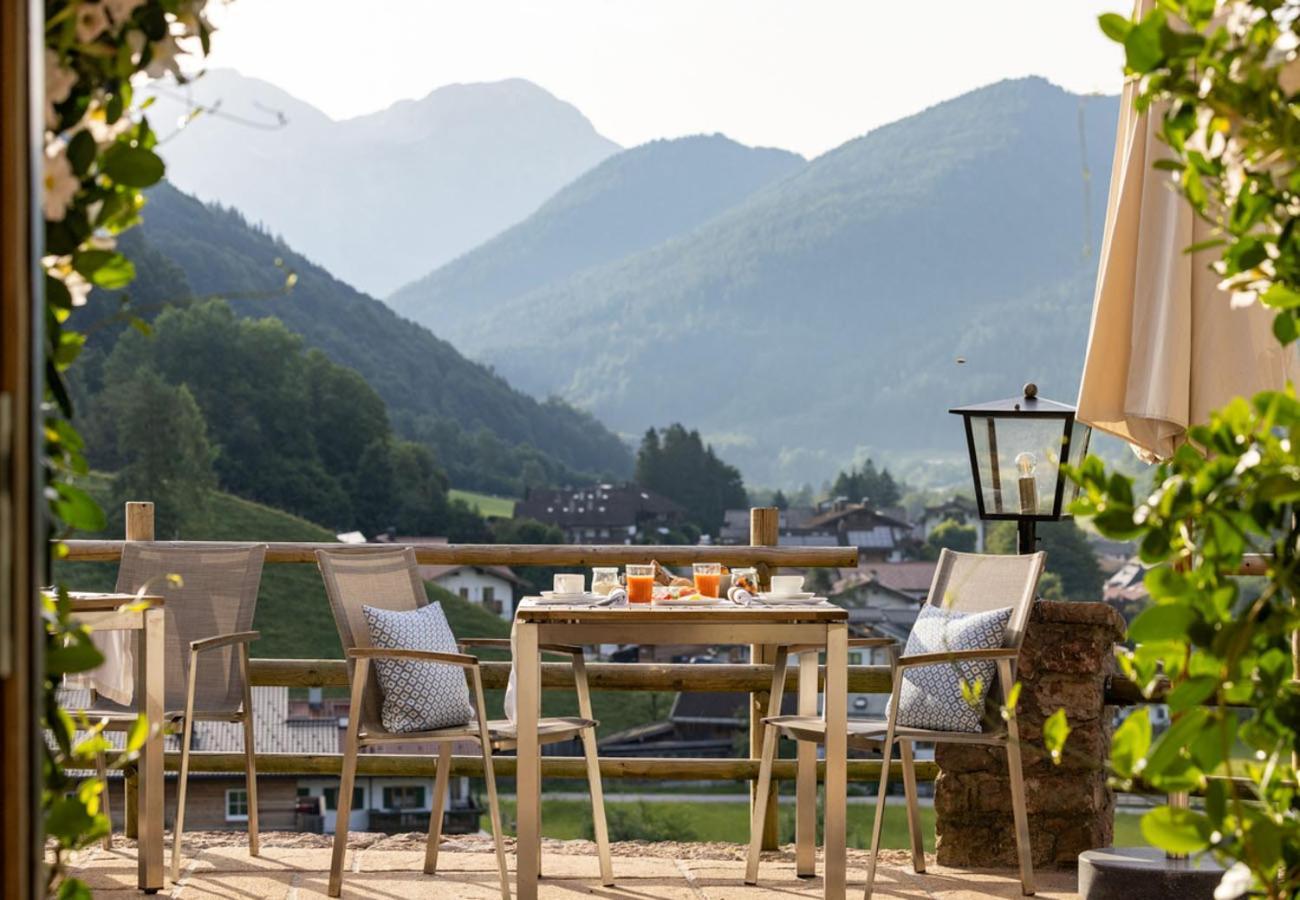 Berghotel Rehlegg Ramsau bei Berchtesgaden Buitenkant foto